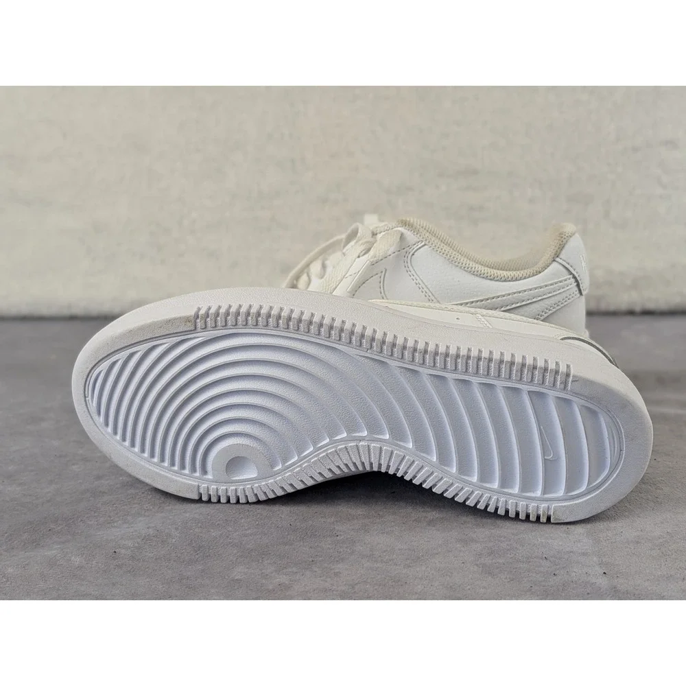 Nike Court Vision Alta White Platform Sneakers DM0113-100 Womens 6.5